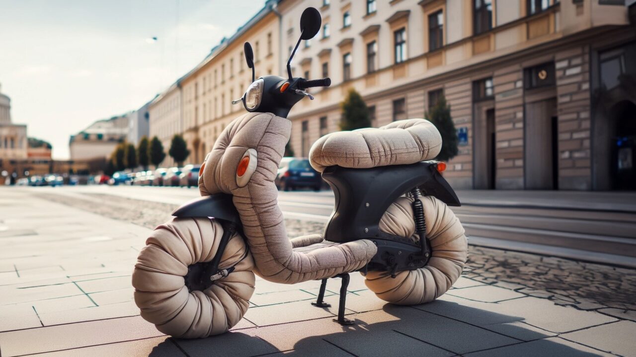 Pillow moped